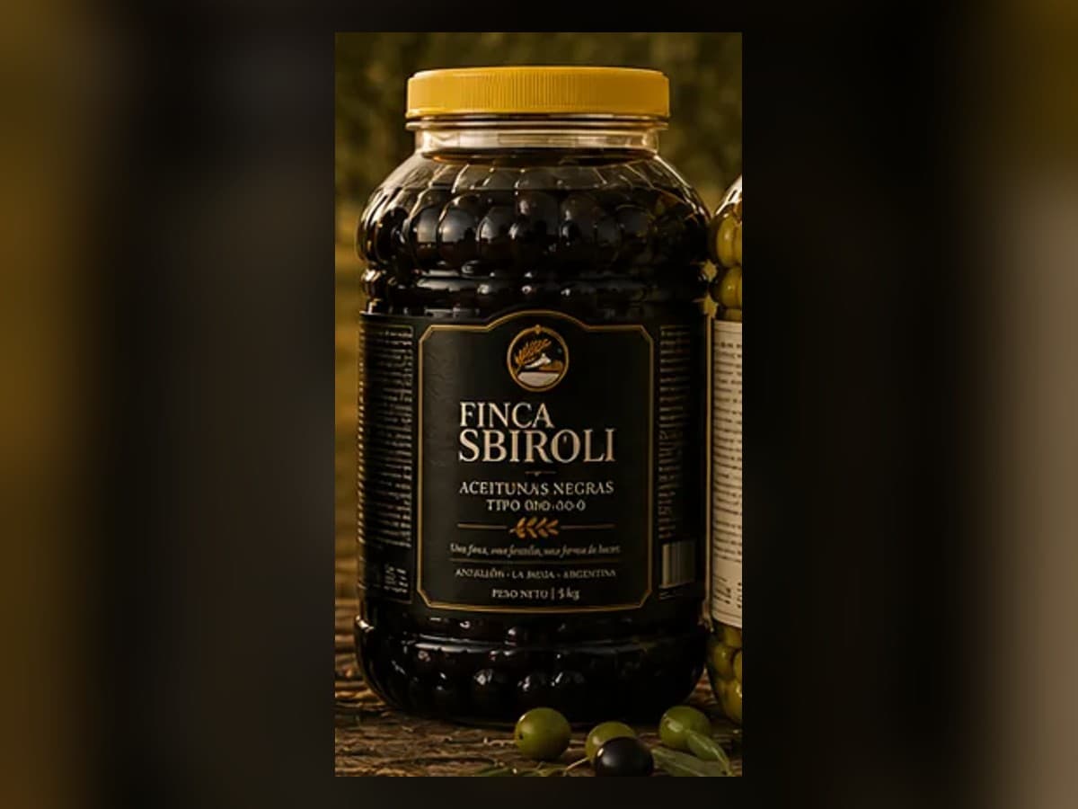 Aceitunas Negras 5 kg · Calibre 000