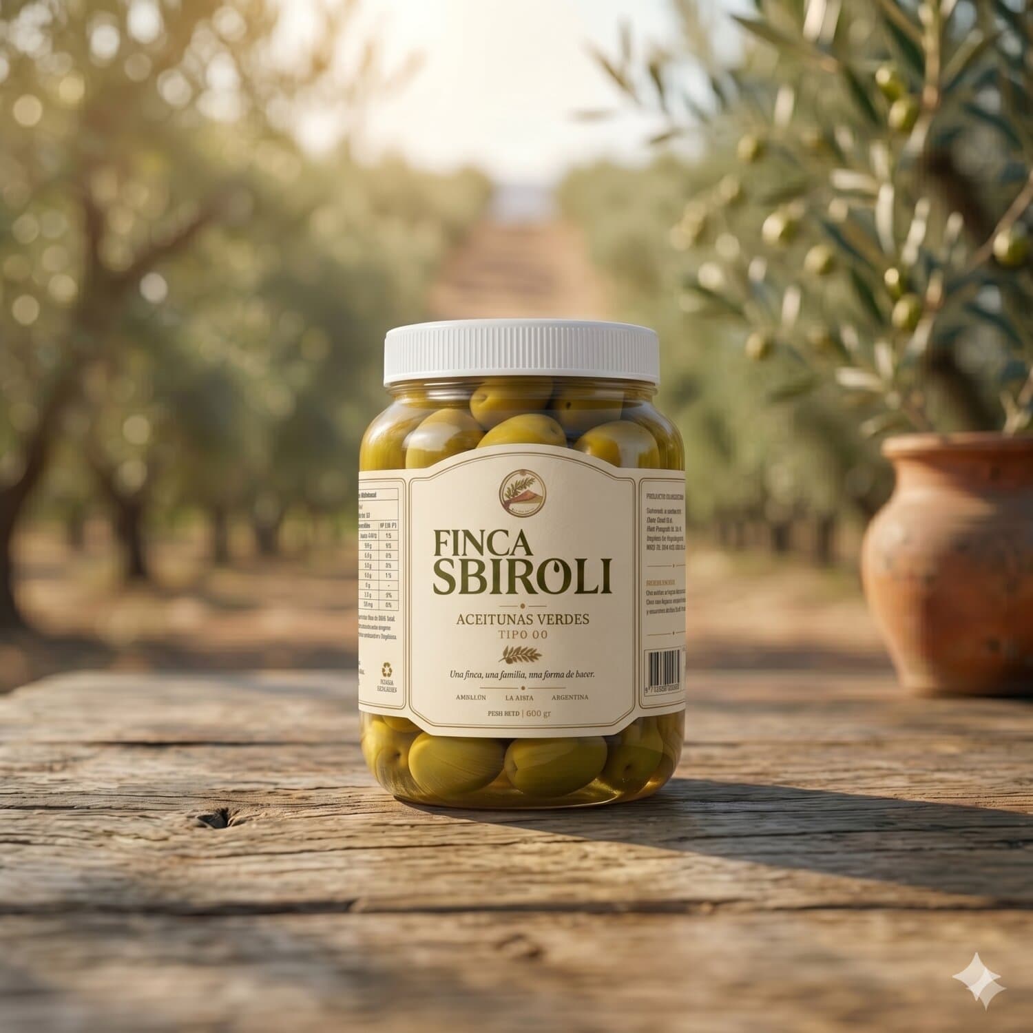 Aceitunas Verdes 500 gr